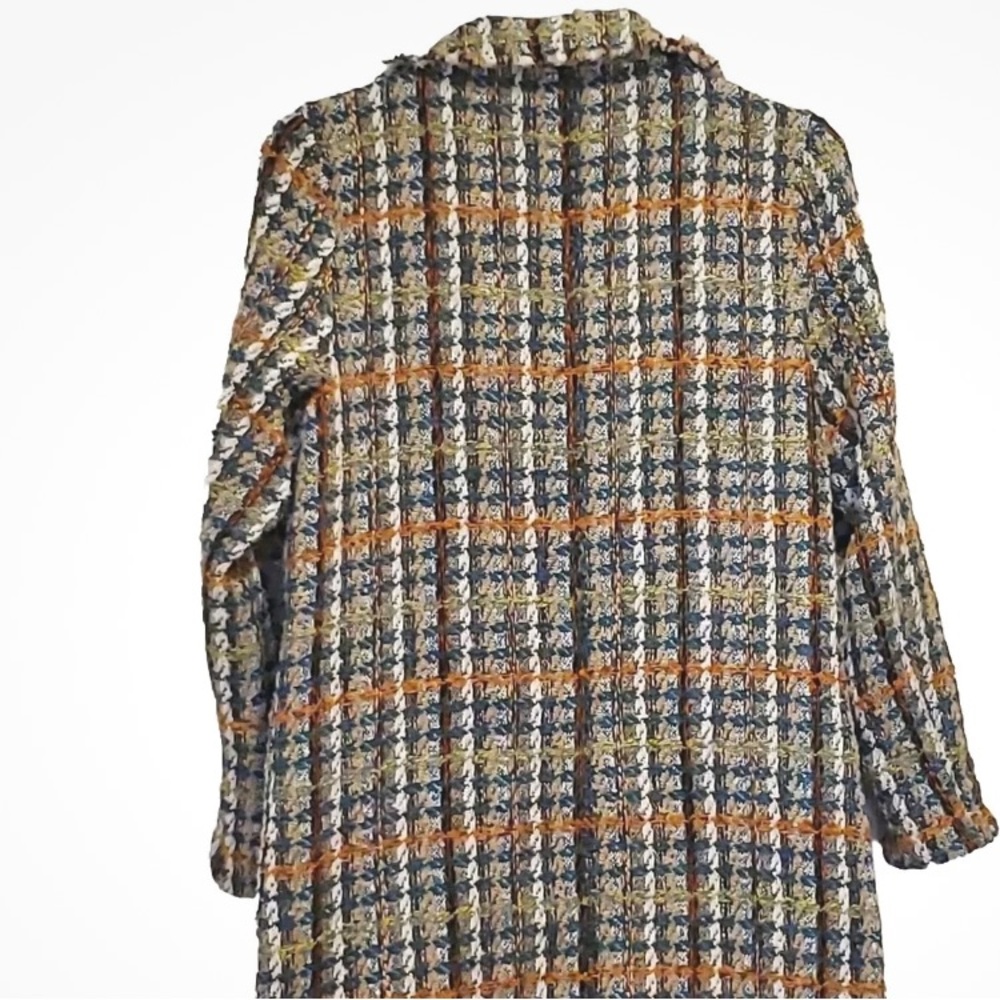 Davi & Dani- Large Multi-Coloured Tweed Cardigan Sweater Blazer Jacket.. - Picture 16 of 16